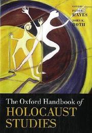 Cover of: Oxford handbook of Holocaust studies by 