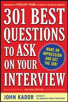 Cover of: 301 best questions to ask on your interview