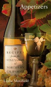 Cover of: Recipes from the Vineyards of Northern California: appetizers