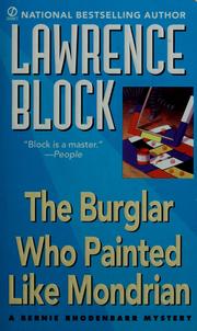 Cover of: The burglar who painted like Mondrian by Lawrence Block