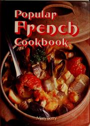 Cover of: Popular French cookbook by Mary Berry