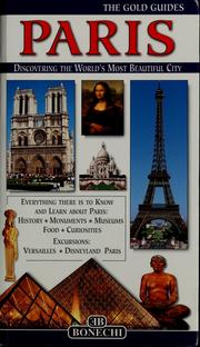 Cover of: Paris: a complete guide to the city