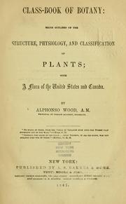 Class-book of botany by Alphonso Wood