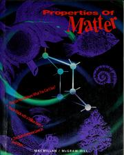 Cover of: Properties of matter