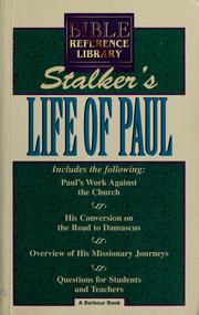 Cover of: The life of Paul by James Stalker
