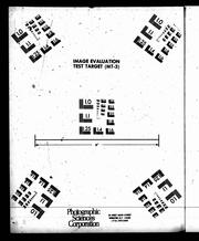 Cover of: Schedule of rates, and by-laws, rules and regulations affecting the same, Stratford, Ontario