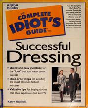 Cover of: The complete idiot's guide to successful dressing