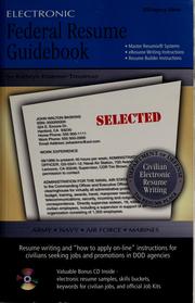 Cover of: The Electronic federal resume guidebook & CD-ROM