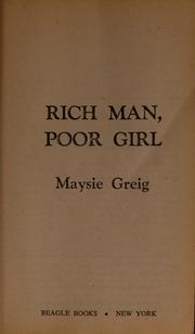 Cover of: Rich man, poor girl