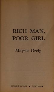 Book Rich Man Poor Girl By Maysie Greig Download Pdf Epub Fb2