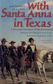 Cover of: With Santa Anna in Texas: a personal narrative of the revolution