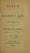 Cover of: Memoir of Elizabeth T. King...