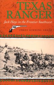 Cover of: Texas Ranger by James K. Greer