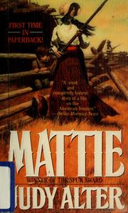 Cover of: Mattie by Judy Alter
