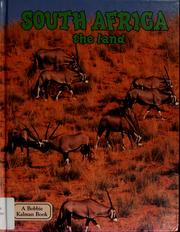 Cover of: South Africa: The land
