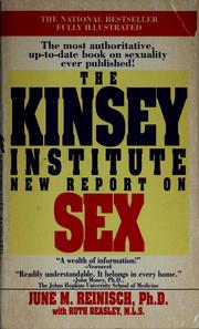 Cover of: The Kinsey Institute new report on sex by June Machover Reinisch