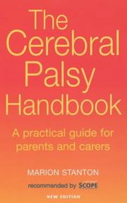 Cover of: The Cerbral Palsy Handbook: A Practical Guide for Parents and Carers