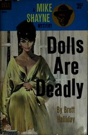 Dolls are deadly by Brett Halliday