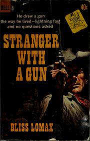 Cover of: Stranger with a gun