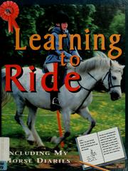 Cover of: Learning to ride