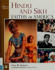 Cover of: Hindu and Sikh faiths in America by Gail M. Harley, Gail M. Harley