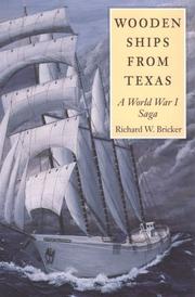Cover of: Wooden ships from Texas: a World War I saga
