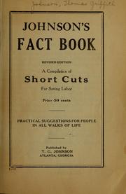 Johnson's fact book by Johnson, T. G.