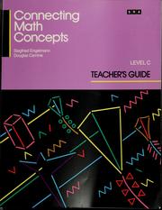 Cover of: Connecting math concepts by Siegfried Engelmann