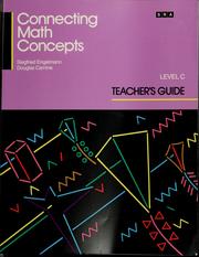 Cover of: Connecting math concepts