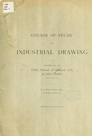 Cover of: Course of study in industrial drawing