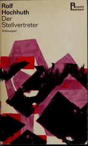 Cover of: Der Stellvertreter: Schauspiel