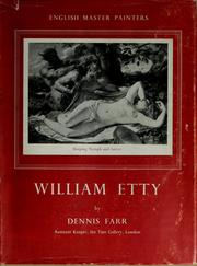 Cover of: William Etty by Dennis Farr