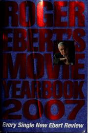 Cover of: Roger Ebert's movie yearbook 2007