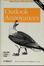 Cover of: Outlook annoyances