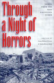 Cover of: Through a night of horrors by edited by Casey Edward Greene & Shelly Henley Kelly.