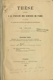 Cover of: Remarques sur la faune des iles Saint-Paul et Amsterdam, suivies d'une description des mollusques testacés de ces deux iles by Charles Vélain