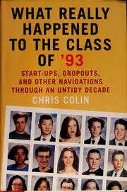 Cover of: What really happened to the class of 