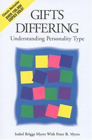 Gifts Differing: Understanding Personality Type