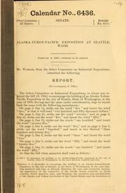 Cover of: Alaska-Yukon-Pacific exposition at Seattle, Wash.