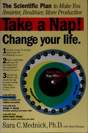 Cover of: Take a nap!: change your life