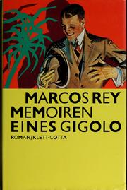 Cover of: Memoiren eines Gigolo by Marcos Rey