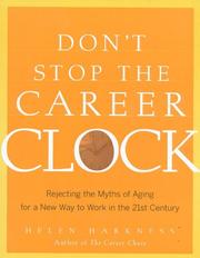Cover of: Don't stop the career clock by Helen Harkness