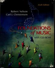 Cover of: Foundations of music: with CD-ROM