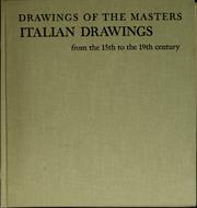 Cover of: Italian drawings from the 15th to the 19th century.