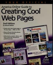 Cover of: Your official America Online guide to creating cool Web pages