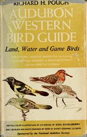 Cover of: Audubon Western bird guide; land, water, and game birds.: Western North America, including Alaska, from Mexico to Bering Strait and the Arctic Ocean.