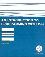 Cover of: Introduction to Programming with C++ by 