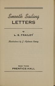 Cover of: Smooth sailing letters by L. E. Frailey