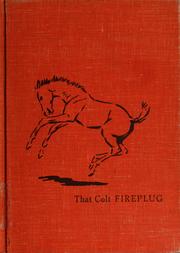 Cover of: That colt Fireplug