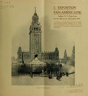 Cover of: L'exposition pan-américaine by Buffalo] [from old catalog Pan-Anerican exposition company